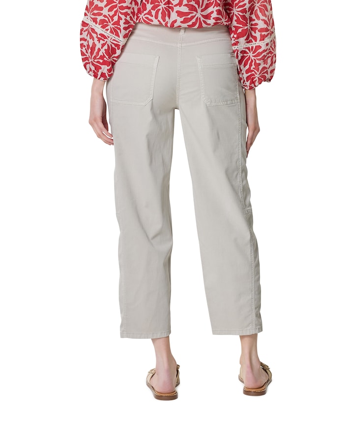 Liv Barrel 7/8 dames broek beige