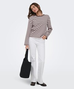 Dames longsleeve roze
