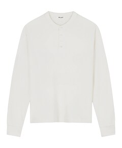 Heren longsleeve ecru