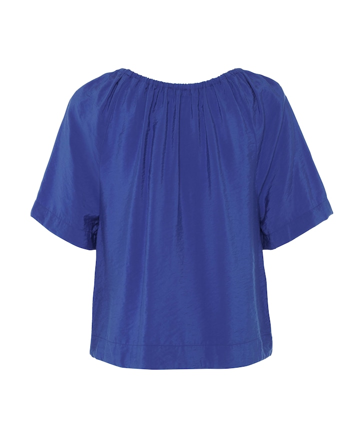 Dames blouse blauw