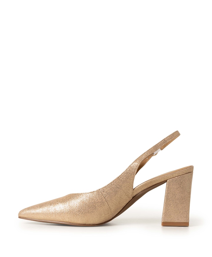 Alfonsa dames slingbacks goud