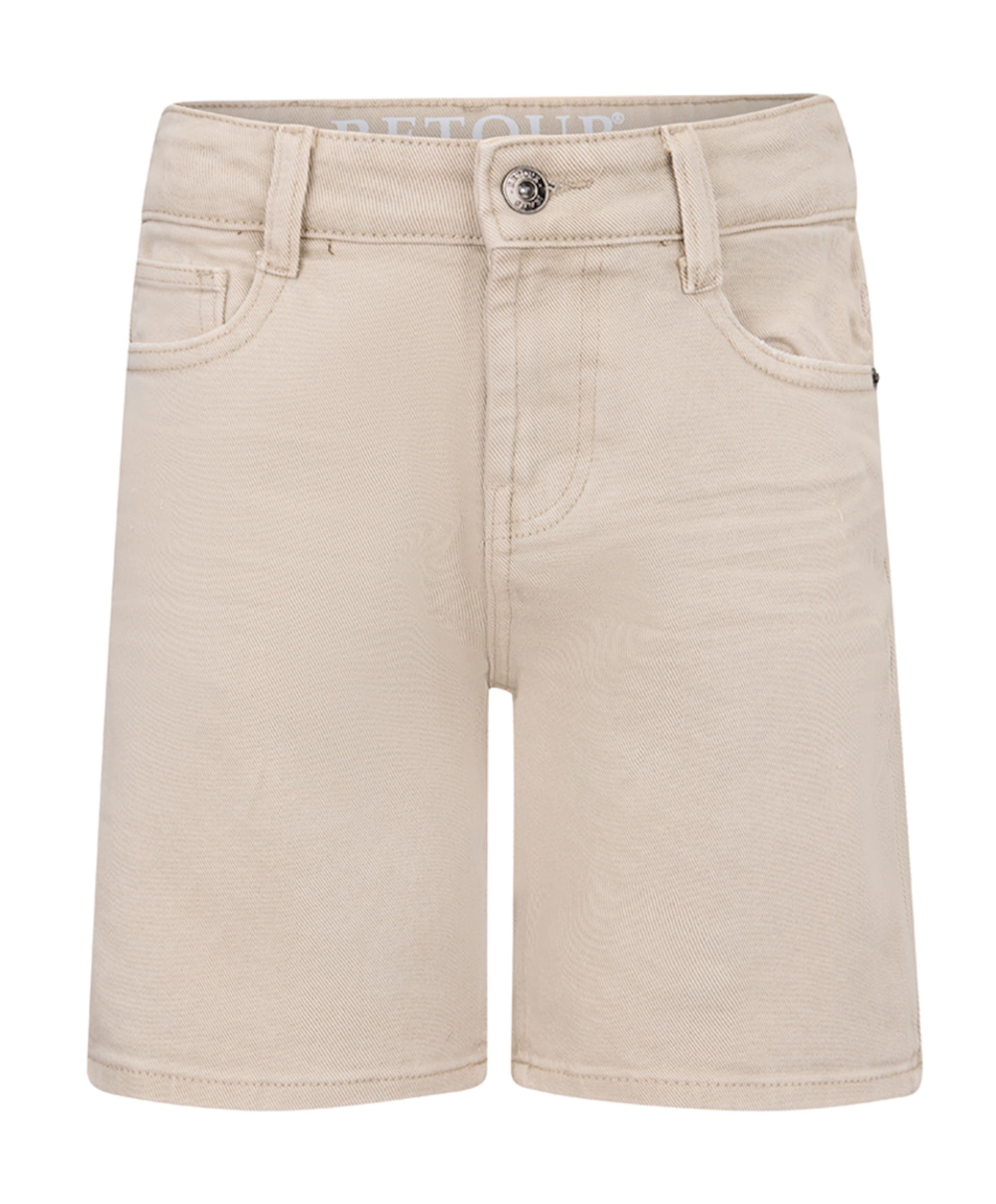 Quin jongens korte broek beige