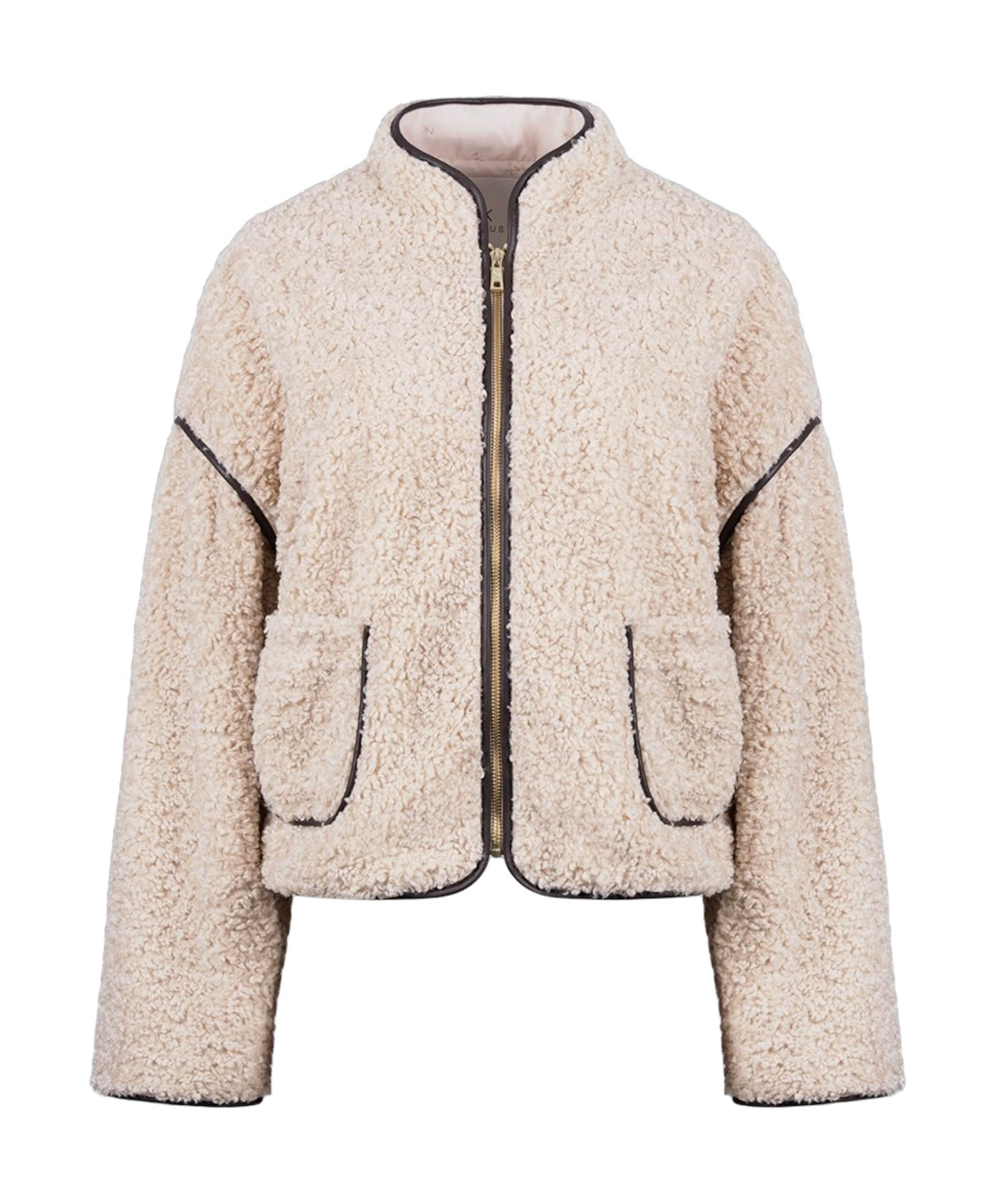 Dames jas beige