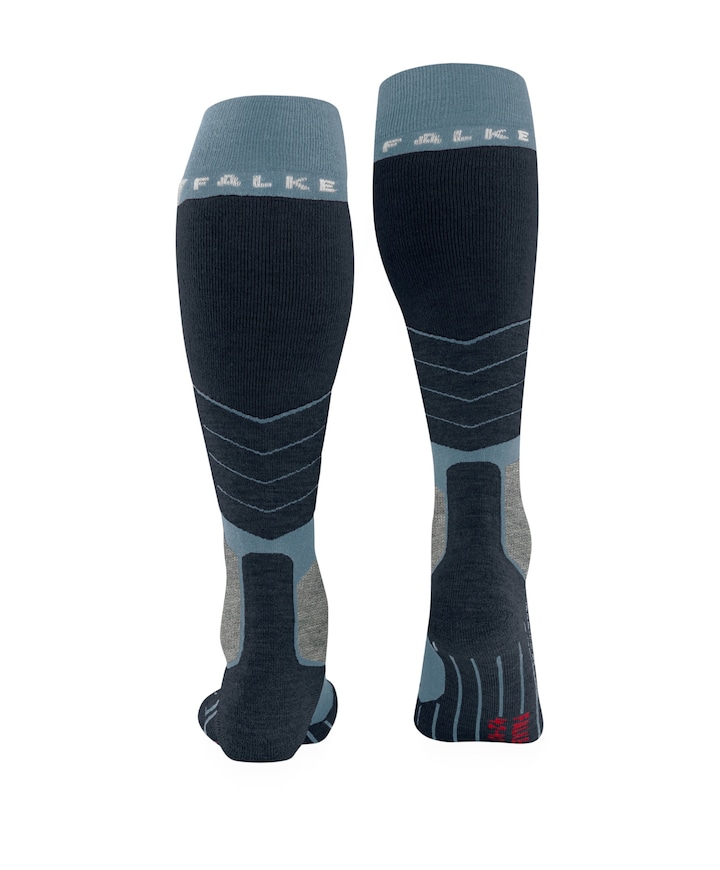 Skisokken blauw