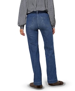 Jenny Wide dames jeans blauw