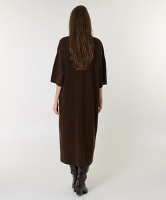 Dames jurk bruin