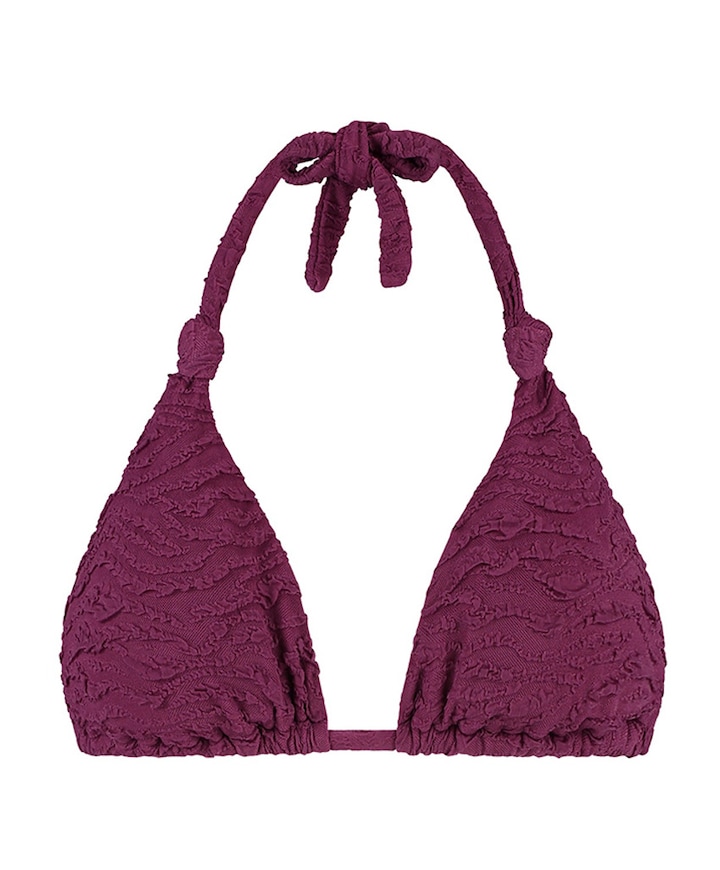 Dames bikinitop paars
