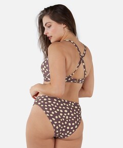 Dames bikinibroekje bruin
