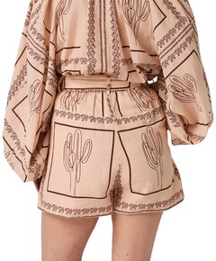 Serina Desert dames korte broek beige