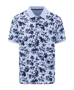 Heren polo blauw