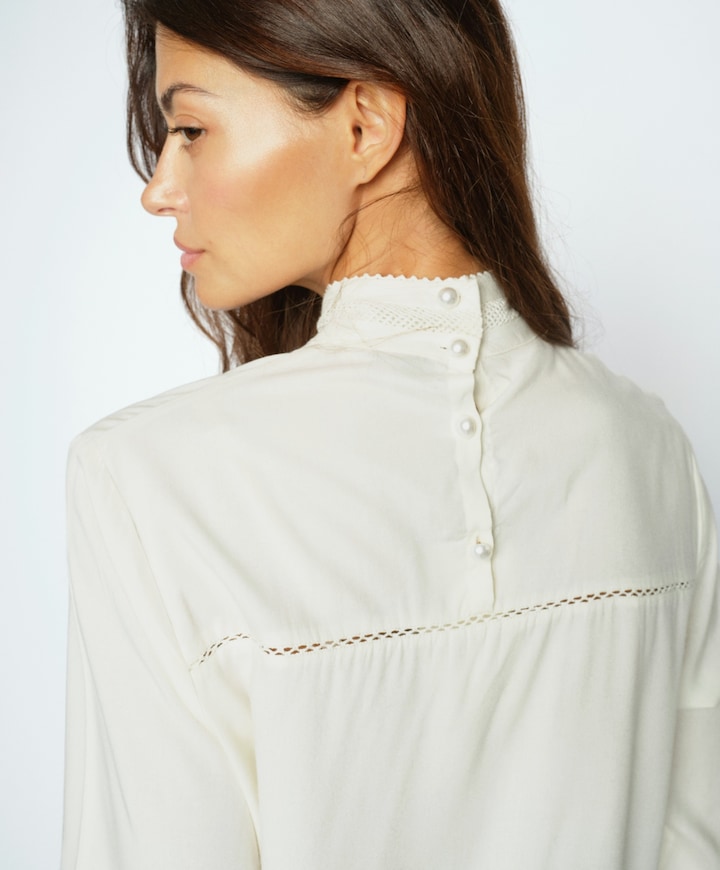 Dames blouse ecru