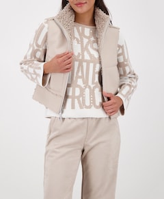 Dames bodywarmer beige