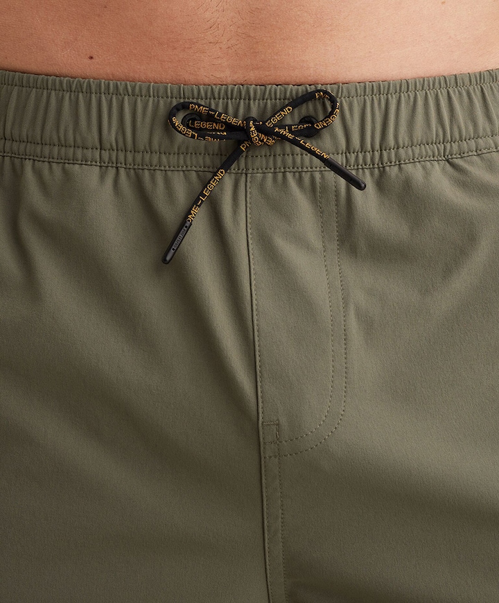 AIRFRAME BIG LOGO PRINT heren zwembroek groen