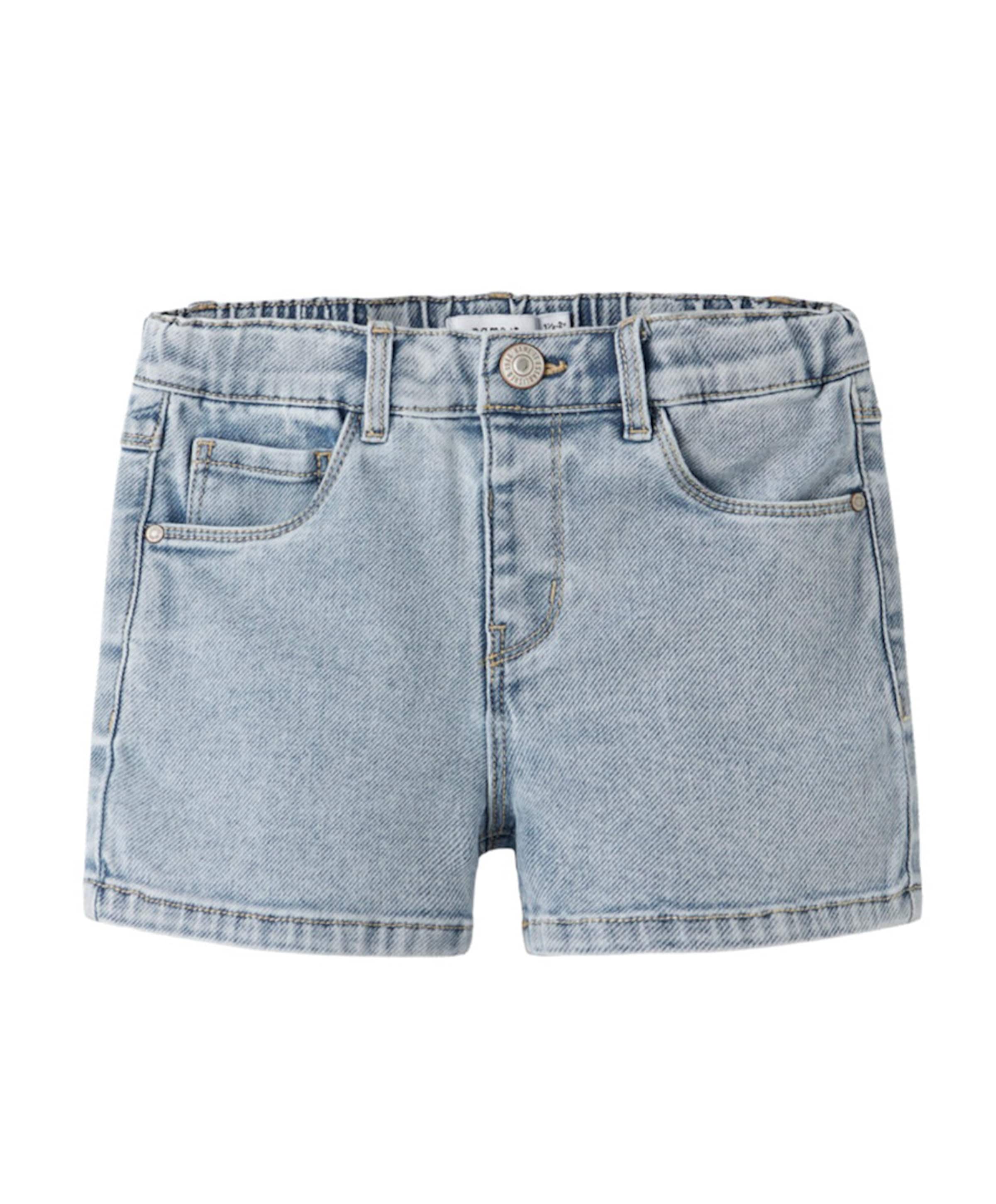 NMFROSE MOM DNM 1140-GY meisjes korte broek blauw