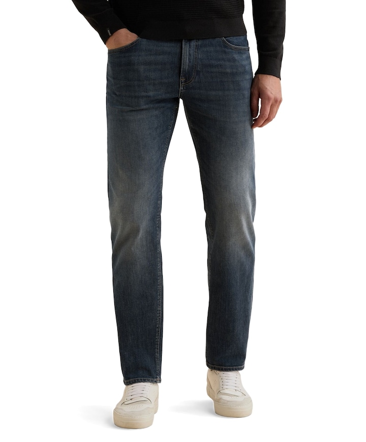 V40 RIDER SOFT USED INDIGO heren jeans blauw