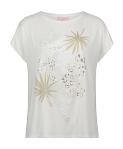 Dames T-shirt ecru