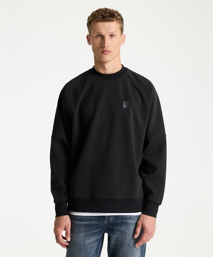 Heren sweater zwart