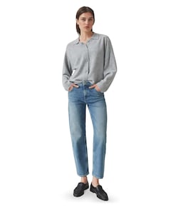 Minah honesty dames jeans blauw
