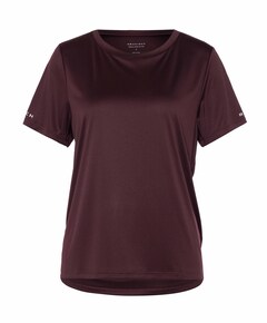 Dames t-shirt bordeaux