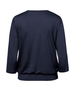 Dames longsleeve blauw