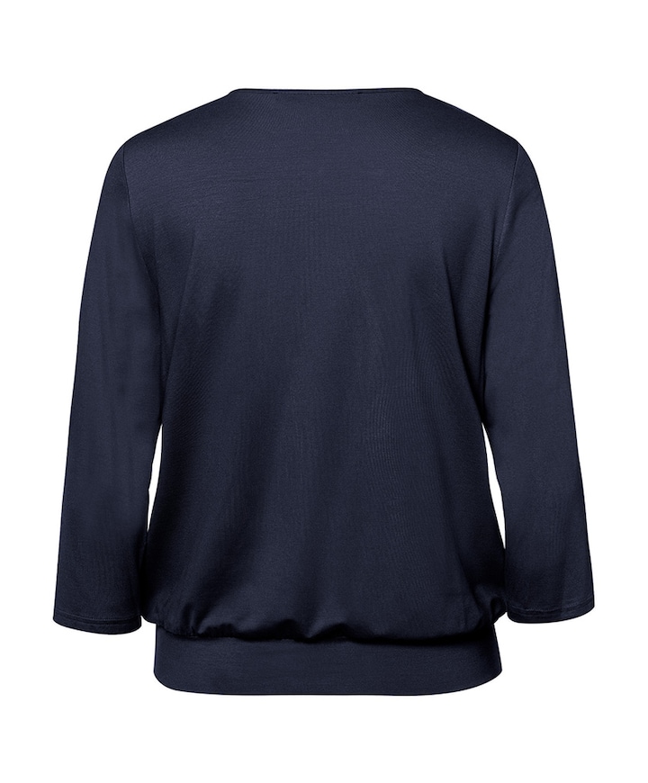 Dames longsleeve blauw