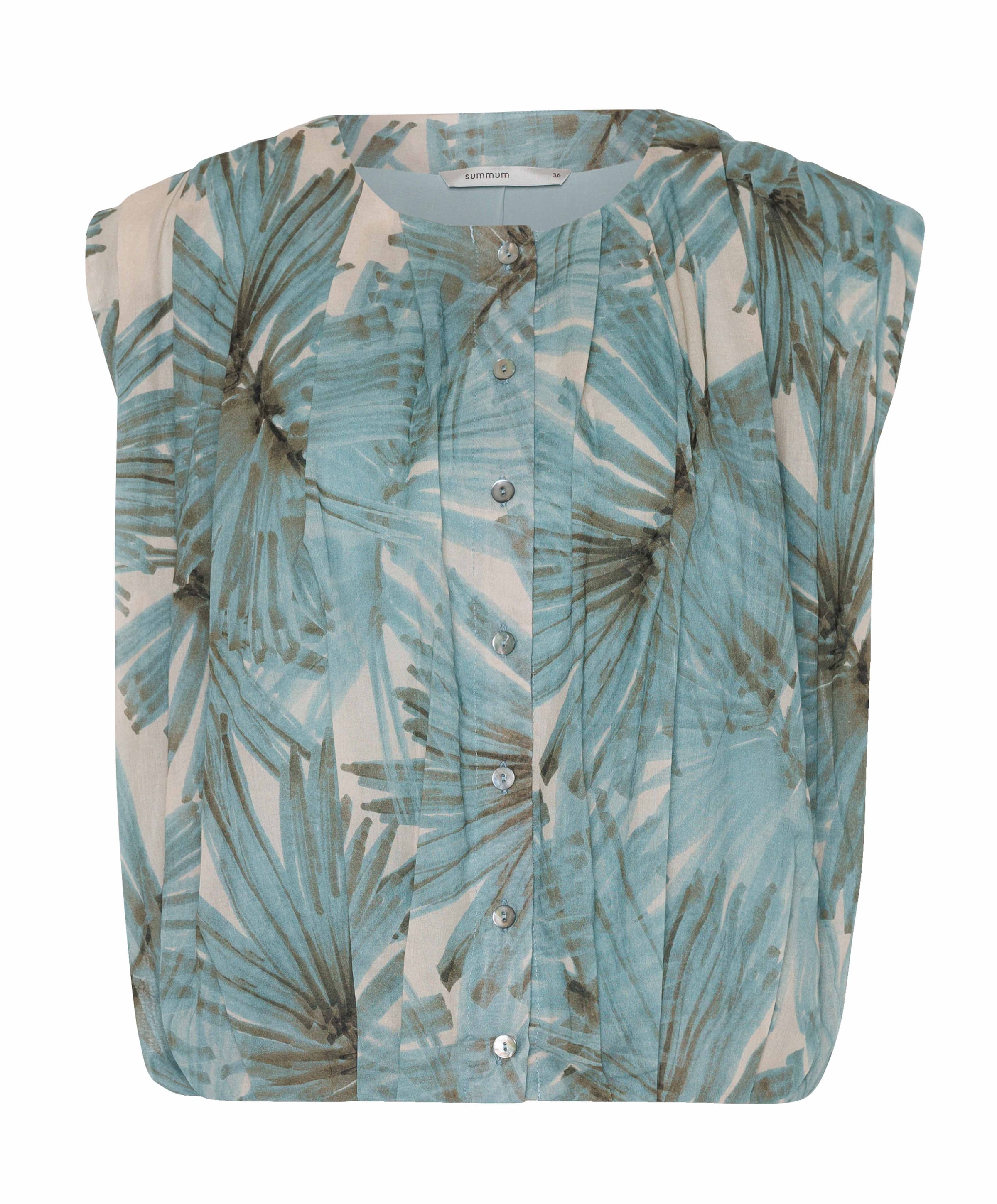Dames top blauw