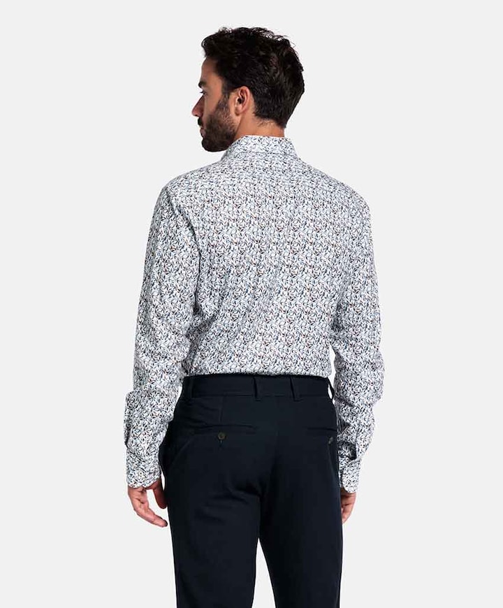 Overhemd lange mouw ecru