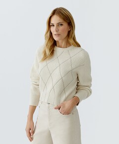 Dames trui ecru