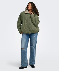 Dames jas groen
