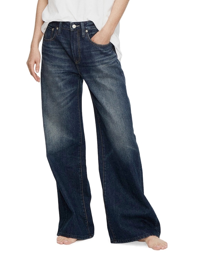 KEIRA SAKURA dames jeans blauw