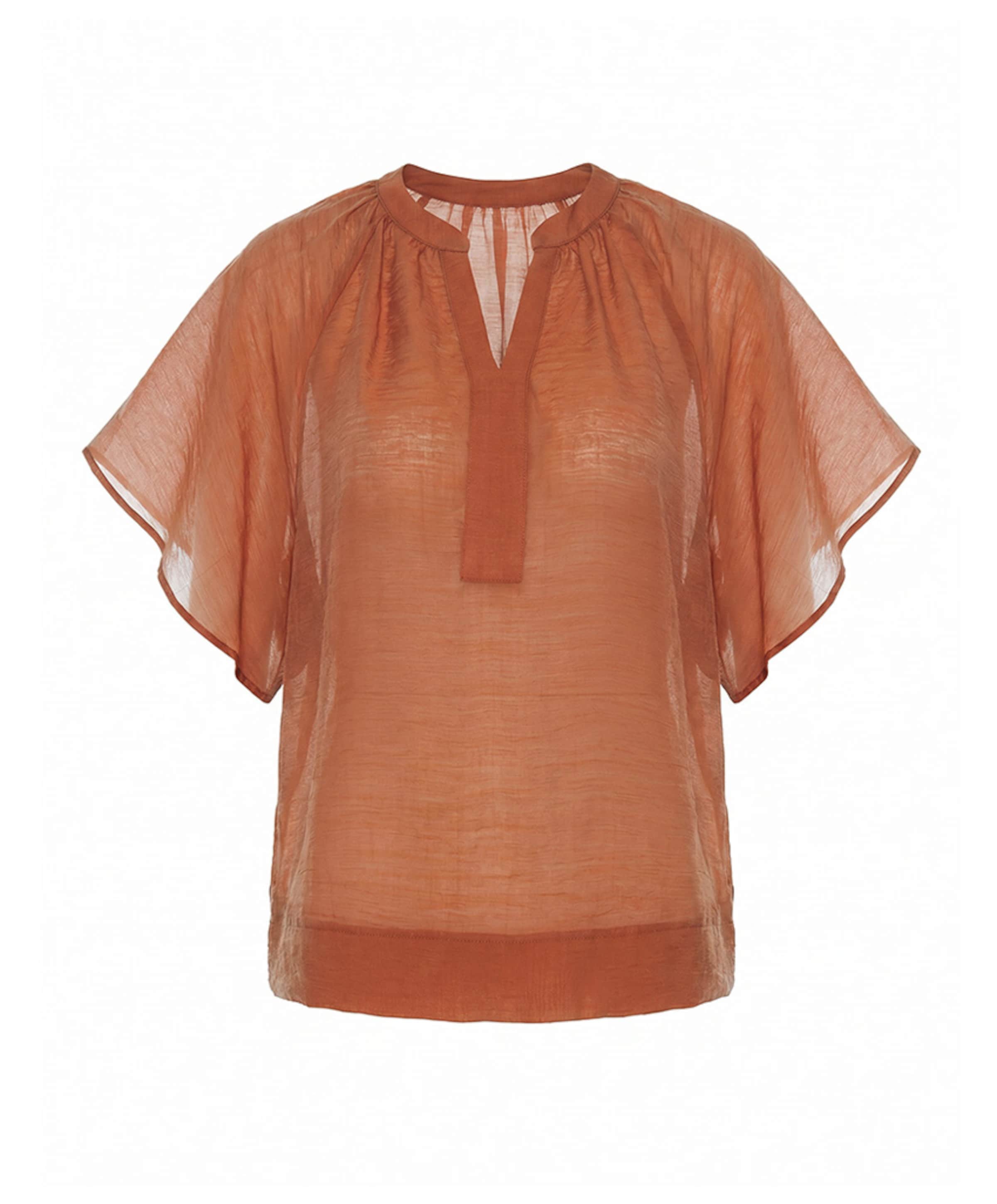 Dames blouse brique