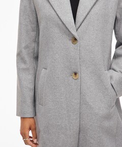 Dames jas grijs
