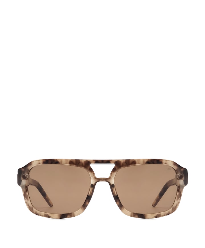 Uniseks zonnebril bruin