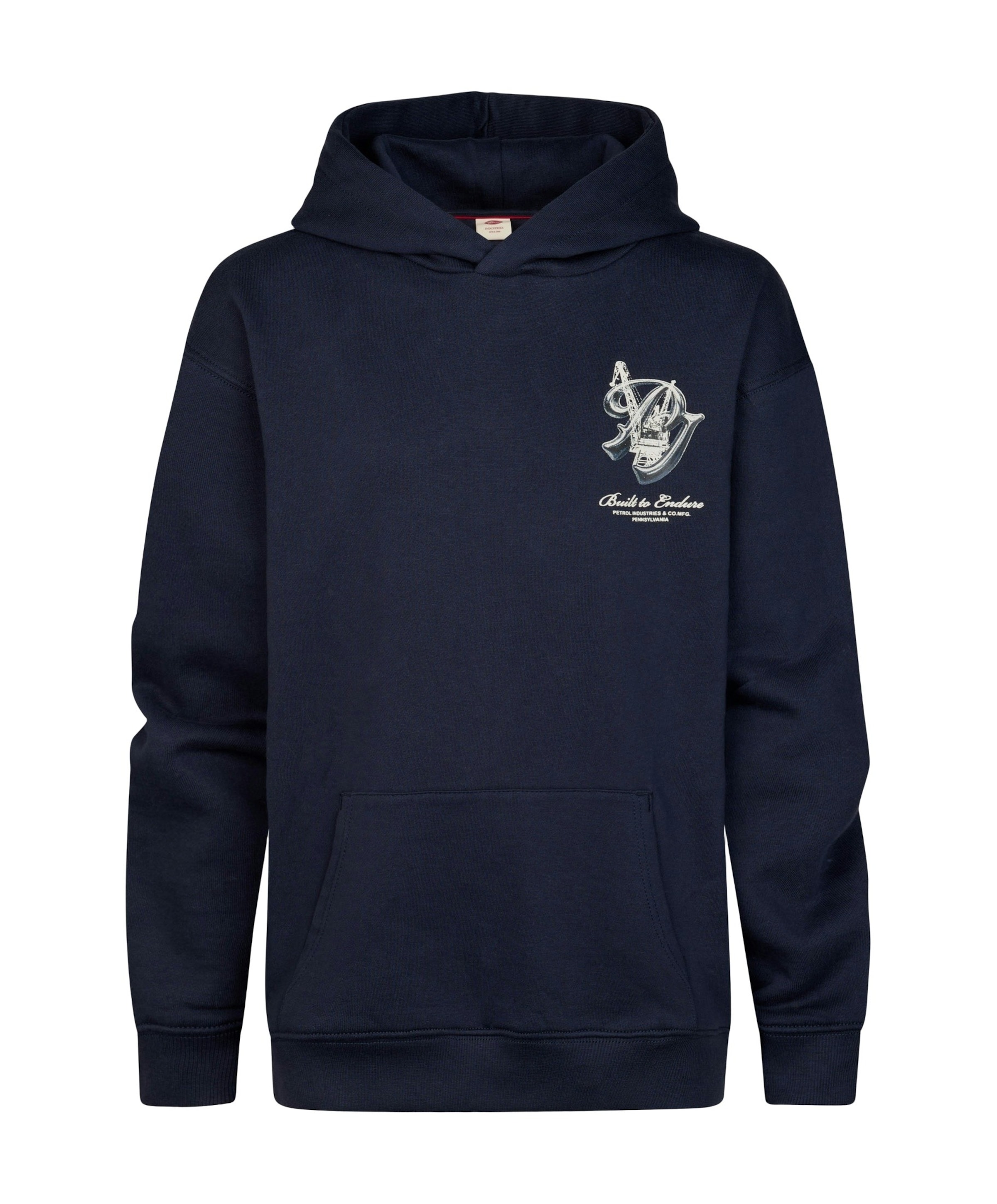 Jongens hoodie blauw