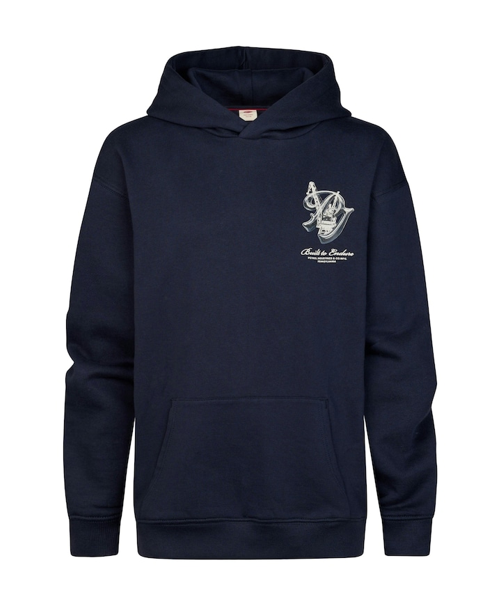 Jongens hoodie blauw
