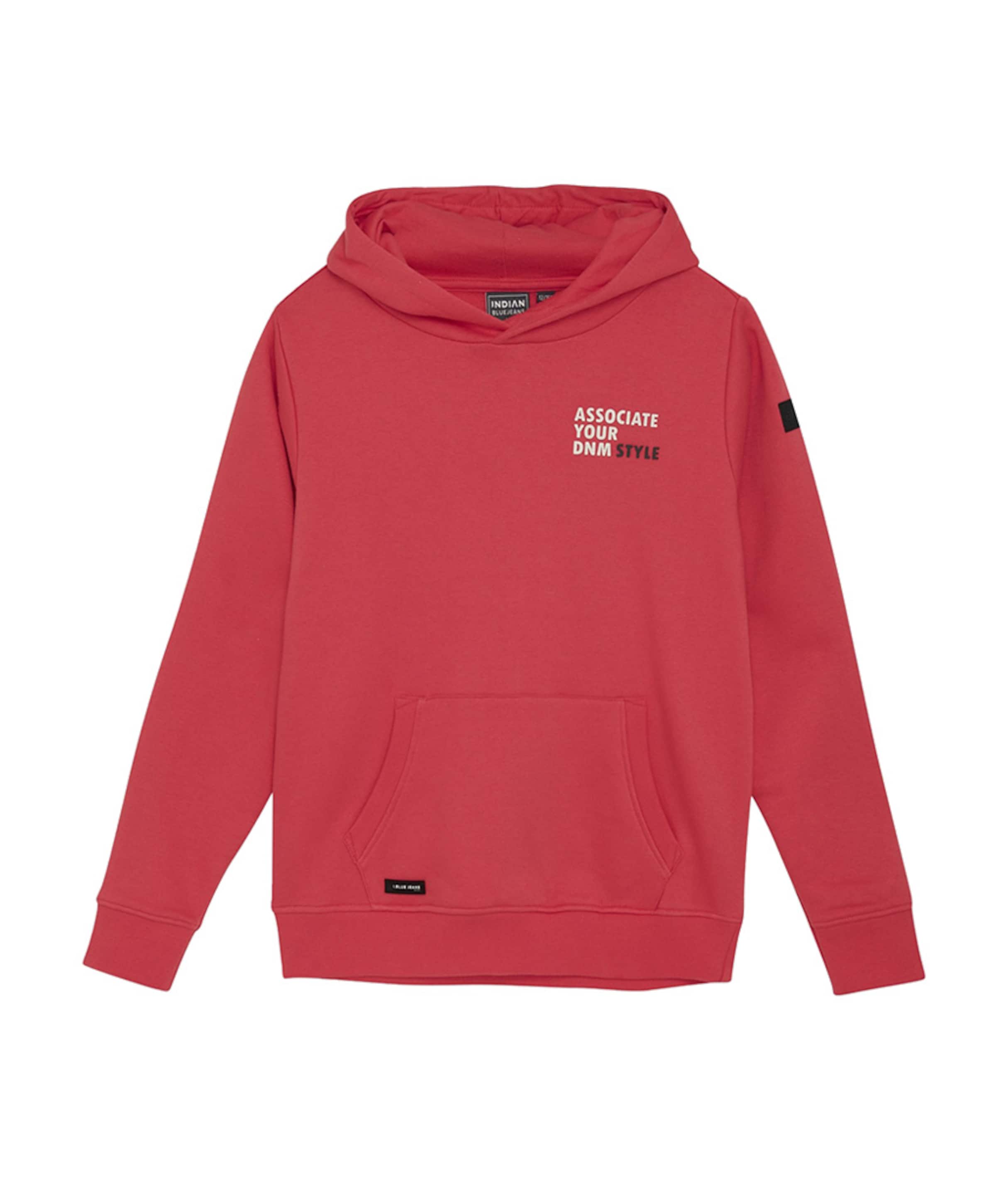 Jongens hoodie rood