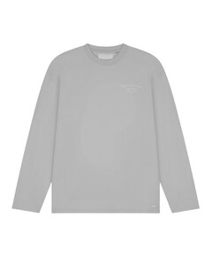 Heren longsleeve grijs