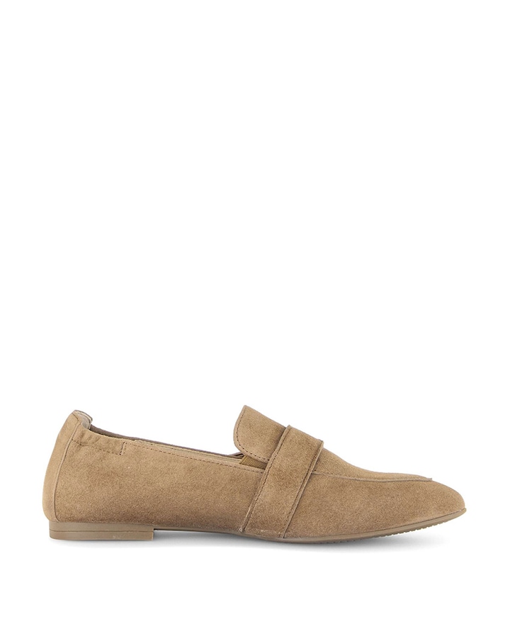 dames loafers bruin