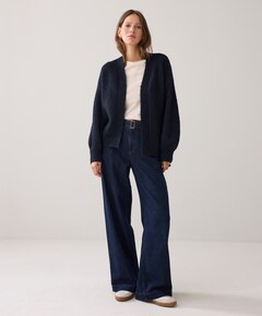 Dames vest blauw