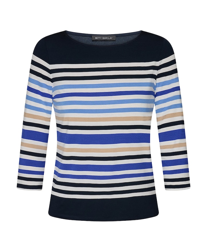 Dames longsleeve blauw