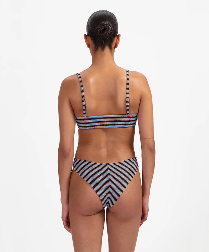 Dames bikinibroekje blauw