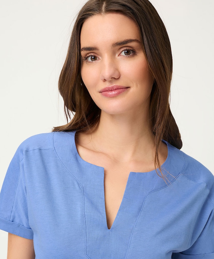 Dames T-shirt blauw