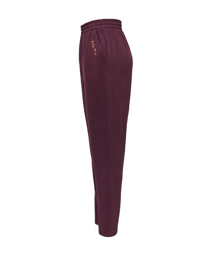 ONPACE MW BRUSH TAPPERED SWT PNT dames trainingsbroek bordeaux