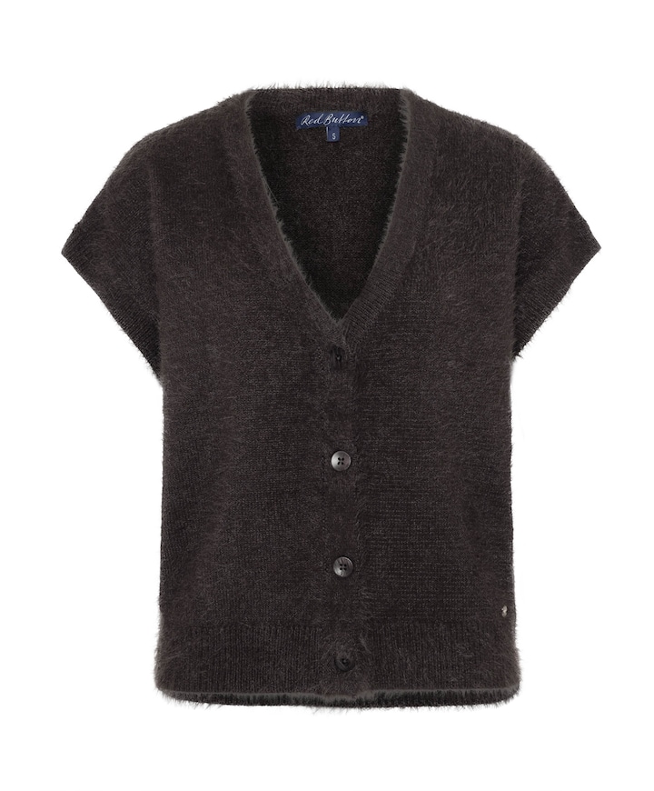 Dames gilet bruin