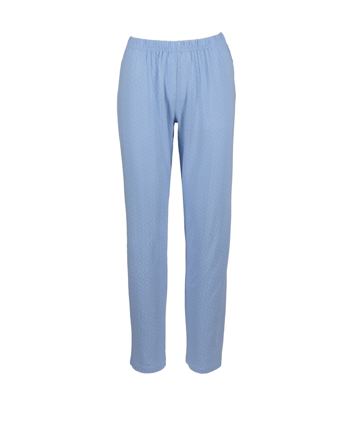 Dames pyjamaset blauw