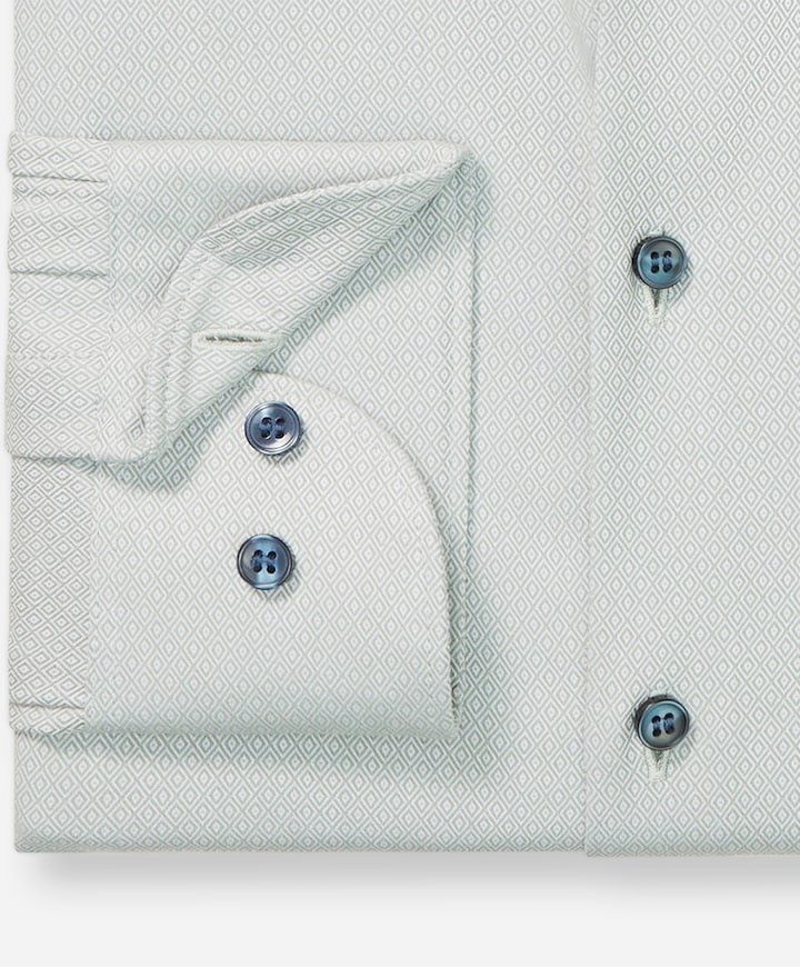 Overhemd lange mouw groen