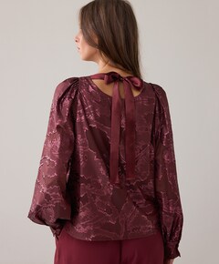 Blouse bordeaux
