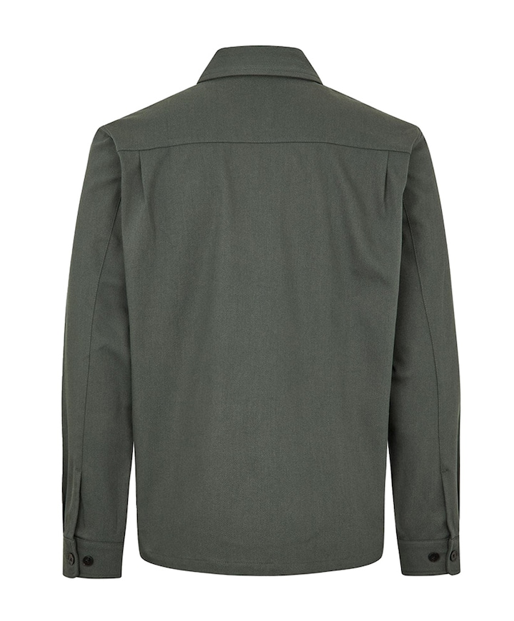 Heren overshirt groen
