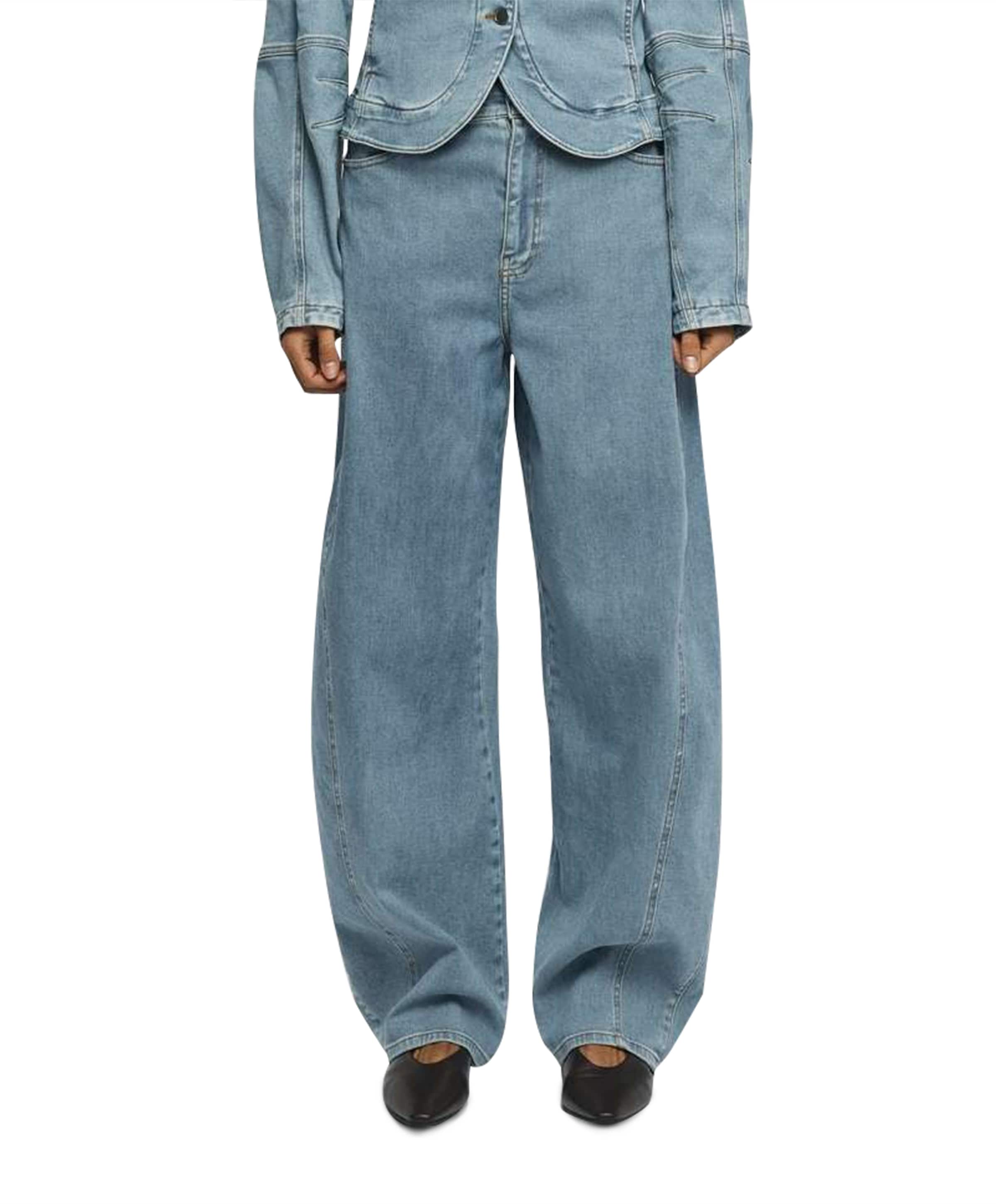 MSCHTua dames jeans blauw