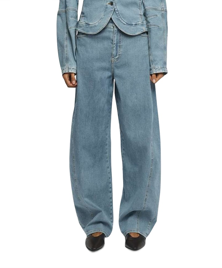 MSCHTua dames jeans blauw